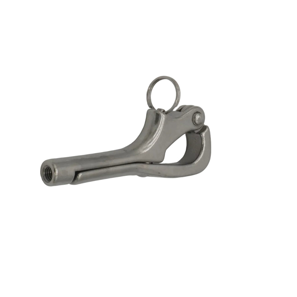 PELICAN HOOK - MARINE GRADE 316 STAINLESS STEEL 10MM LIFELINE QUICK RELEASE FITTING [0304-0110]