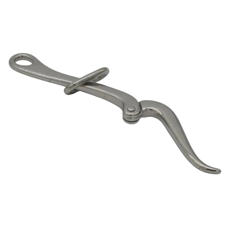 PELICAN HOOK 316 SS W/ RING 6 "