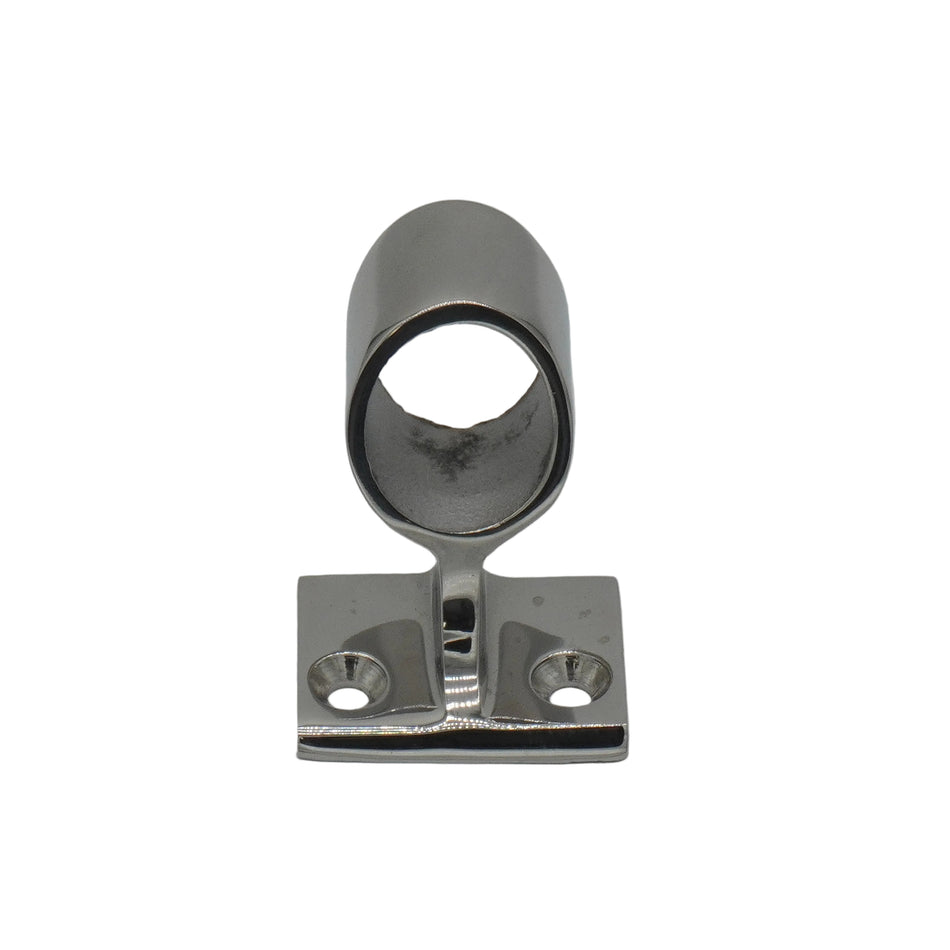 HAND RAIL FITTING 60 CENTER STANCHION 316 SS 7/8 "