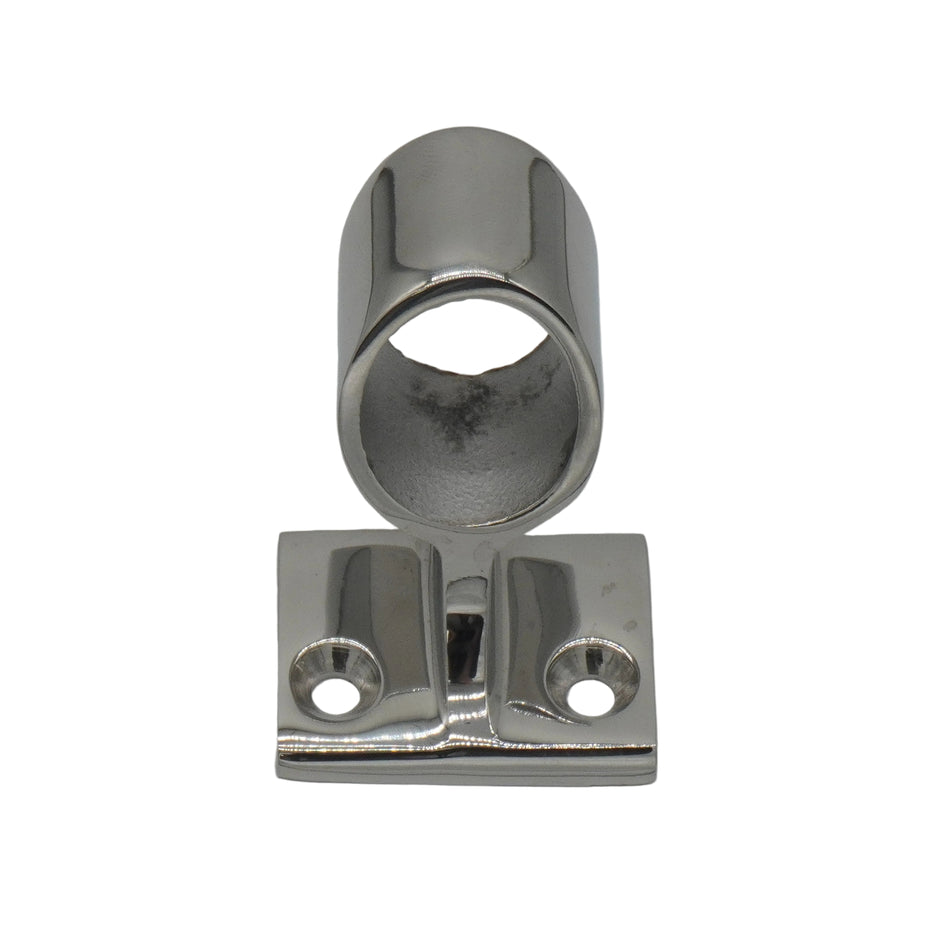 HAND RAIL FITTING 60 CENTER STANCHION 316 SS 7/8 "