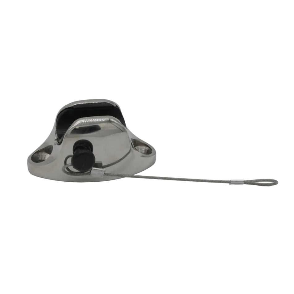 QUICK RELEASE BALL JOINT BRACKET 316 STAINLESS STEEL BIMINI FITTING 0649-0202