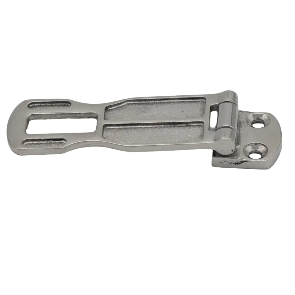 HINGED SWIVEL EYE HASP FLUSH MOUNT TYPE 3 "