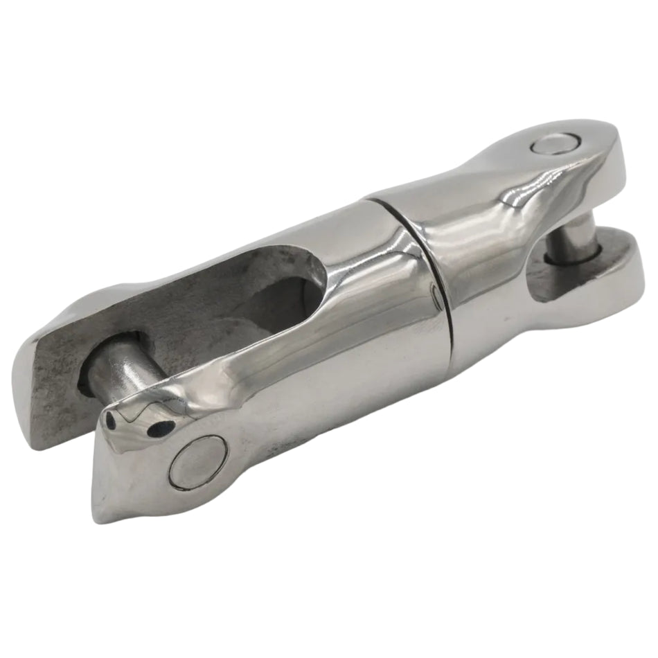 ANCHOR SWIVEL 2PART 316 STAINLESS STEEL 3 3/4 " L 1/4 5/16 " PIN