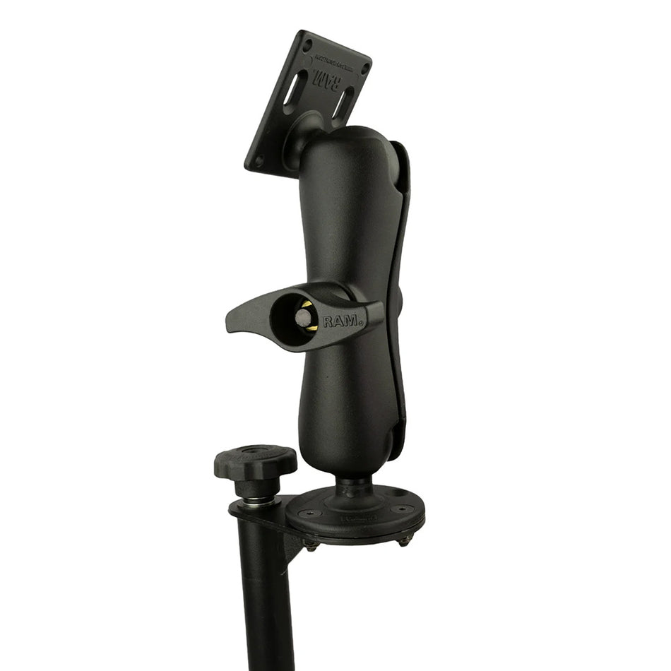 RAM Mount 12" Upper Flange Pole w/D Size 75x75mm VESA Mount [RAM-VP-TTMF12-D-101-2461U]