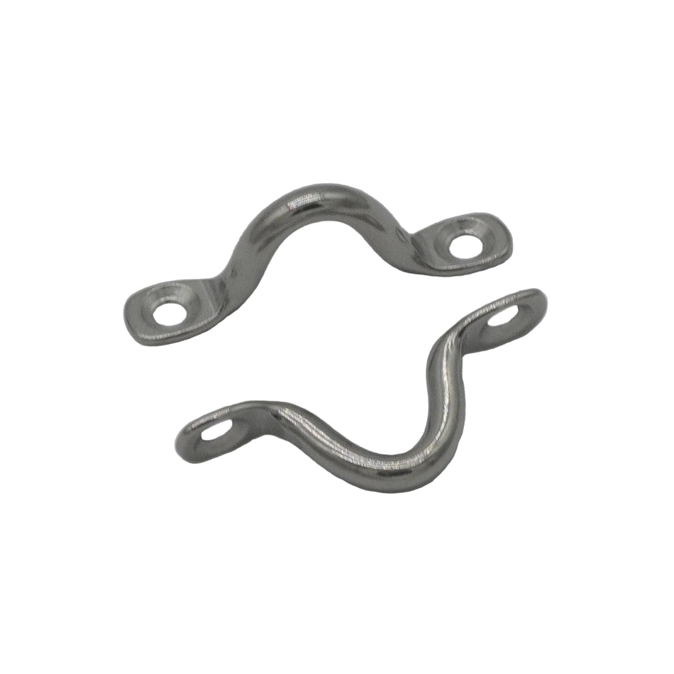 CAPTAIN'S LOCKER 1/4 PAD EYE STRAP FITTING 304 STAINLESS STEEL 1014-0306
