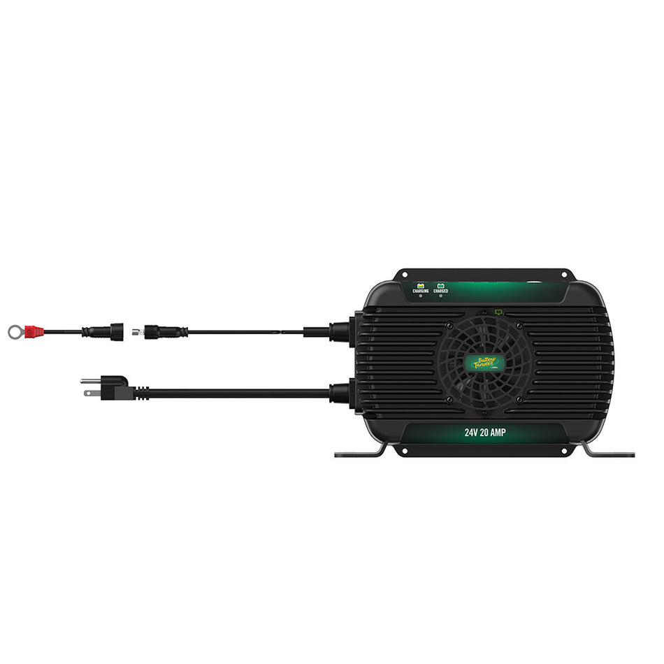 Battery Tender PowerPlus 24V 20 AMP On-Board Lithium Compatible Battery Charger  Maintainer [022-2012-DL-WH]