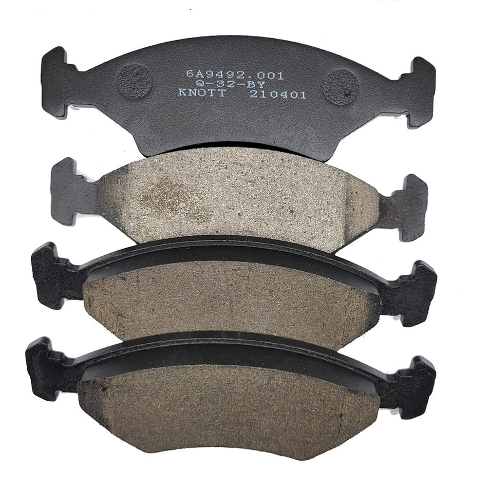 Load Rite by Knott Brake Pads 10  12" Disc Full Axle 2 Sets Inner  Outer [4265.65K]