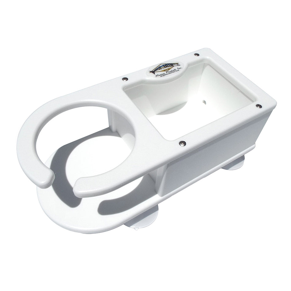 Deep Blue Marine MB-1 Single Cup Holder w/Storage [MB-1]