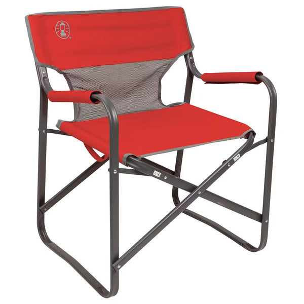 Coleman Outpost Breeze Deck Chair - Red [2000019421] – Captain's