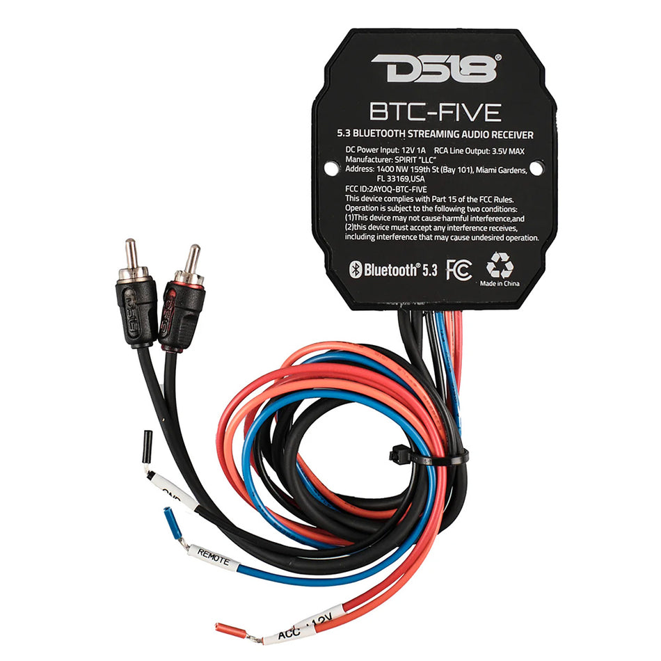 DS18 Universal Wireless Bluetooth 5.3 Audio Receiver [BTC-FIVE]