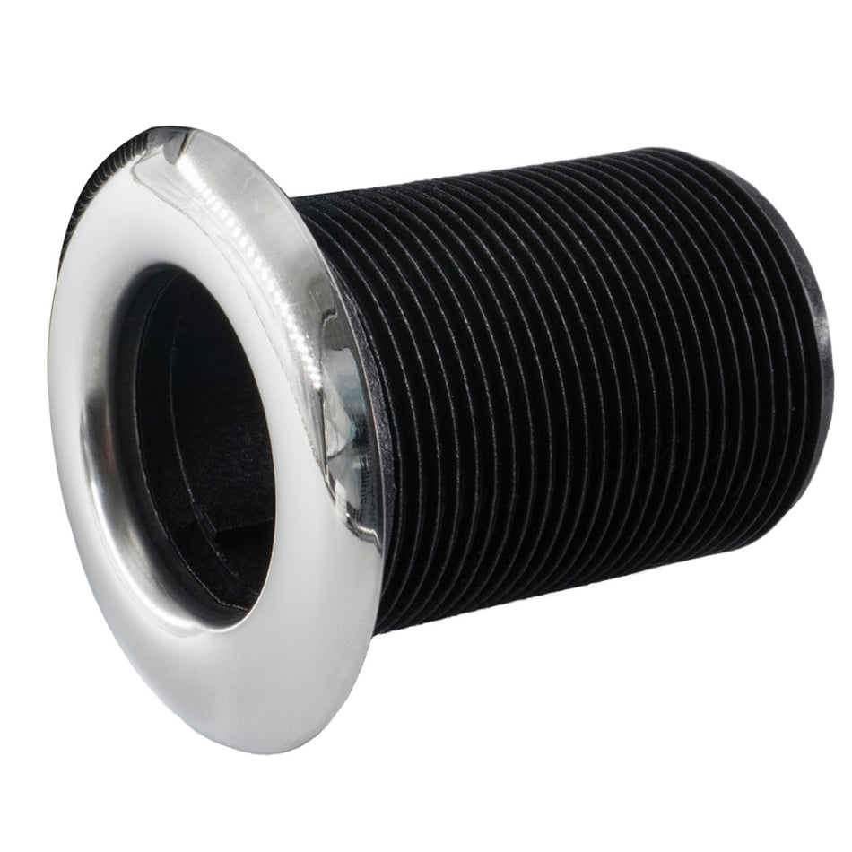 Forespar Pro Series Valve Stainless Steel Capped Thru-Hull Fits 1/2"-3/4" [930001SS]