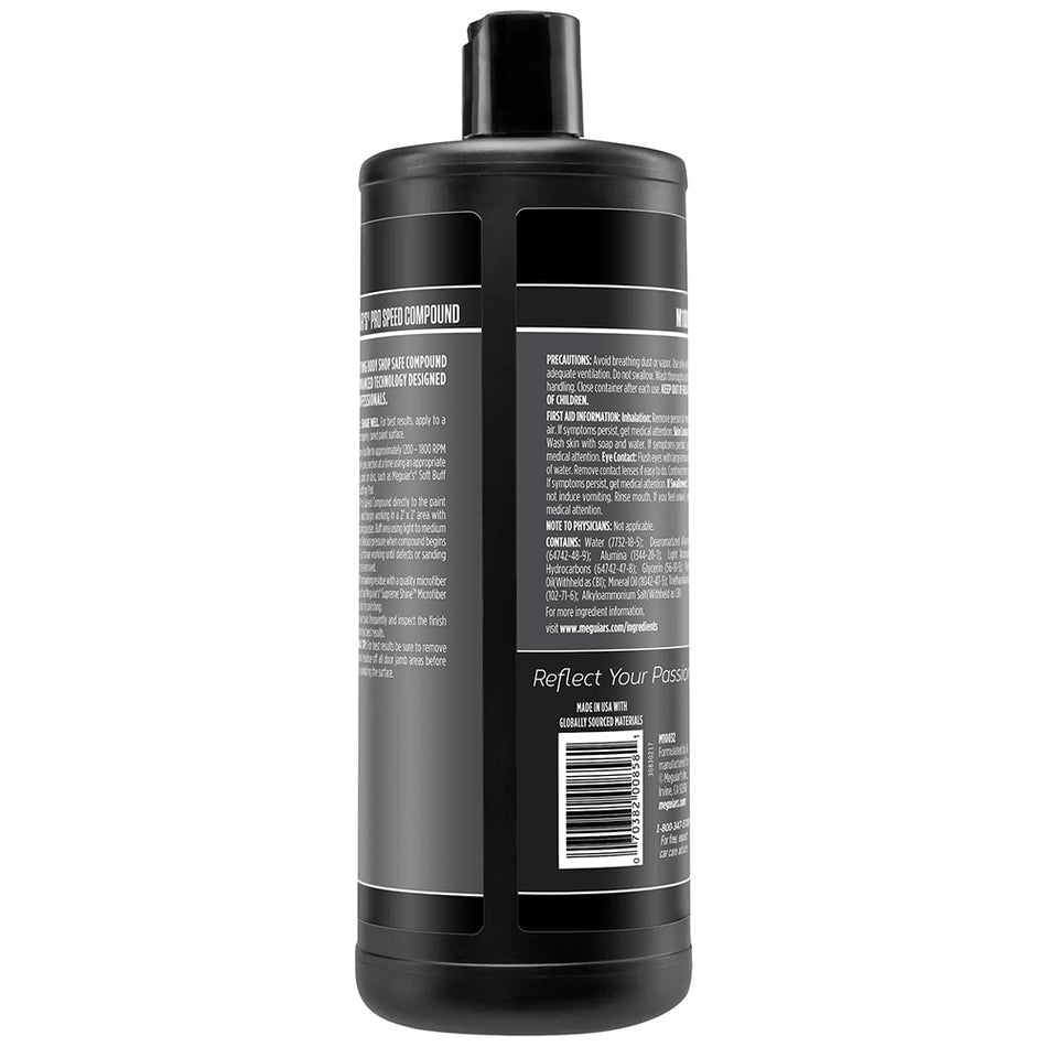 Meguiar's Professional Pro Speed Compound - 32oz [M10032]