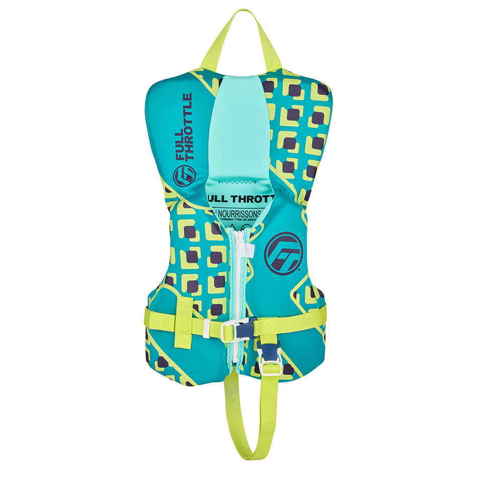 Full Throttle Infant Rapid Dry Life Jacket - Aqua [142100-505-000-26]