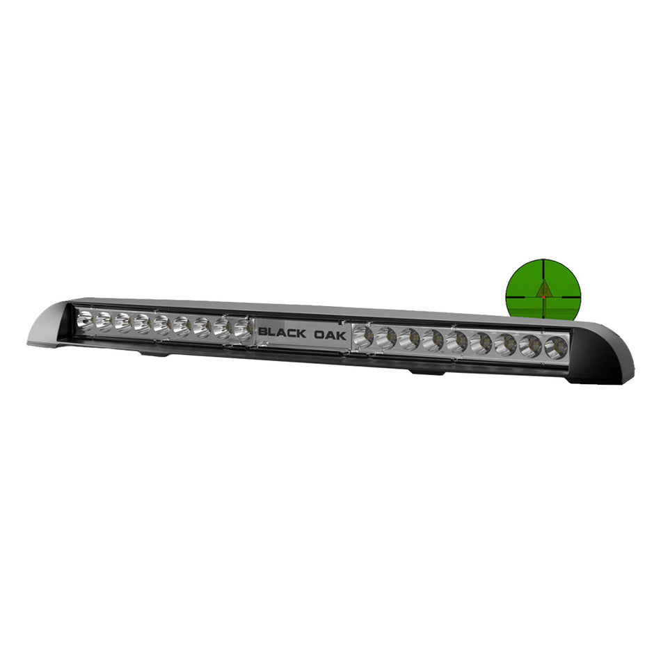 Black Oak Low Pro IR Light Bar - Black Housing - 850nm - Spot [LP-BSIR]