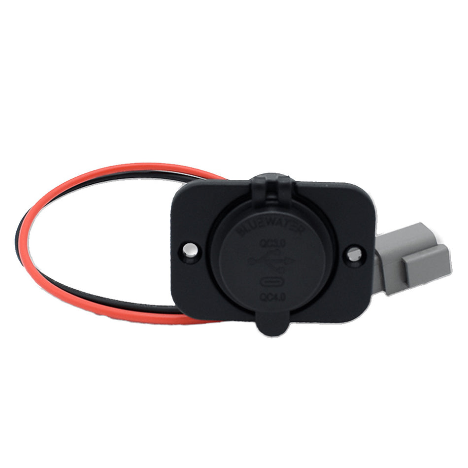 Bluewater USB/USB-C w/Deutsch Connector  Plate [6000-3005]