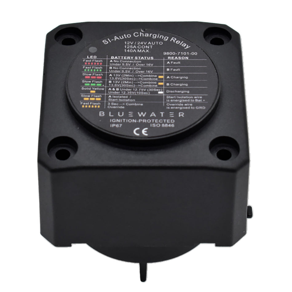 Bluewater Auto Charging Relay 12V - 140 AMP [9800-7101-00]