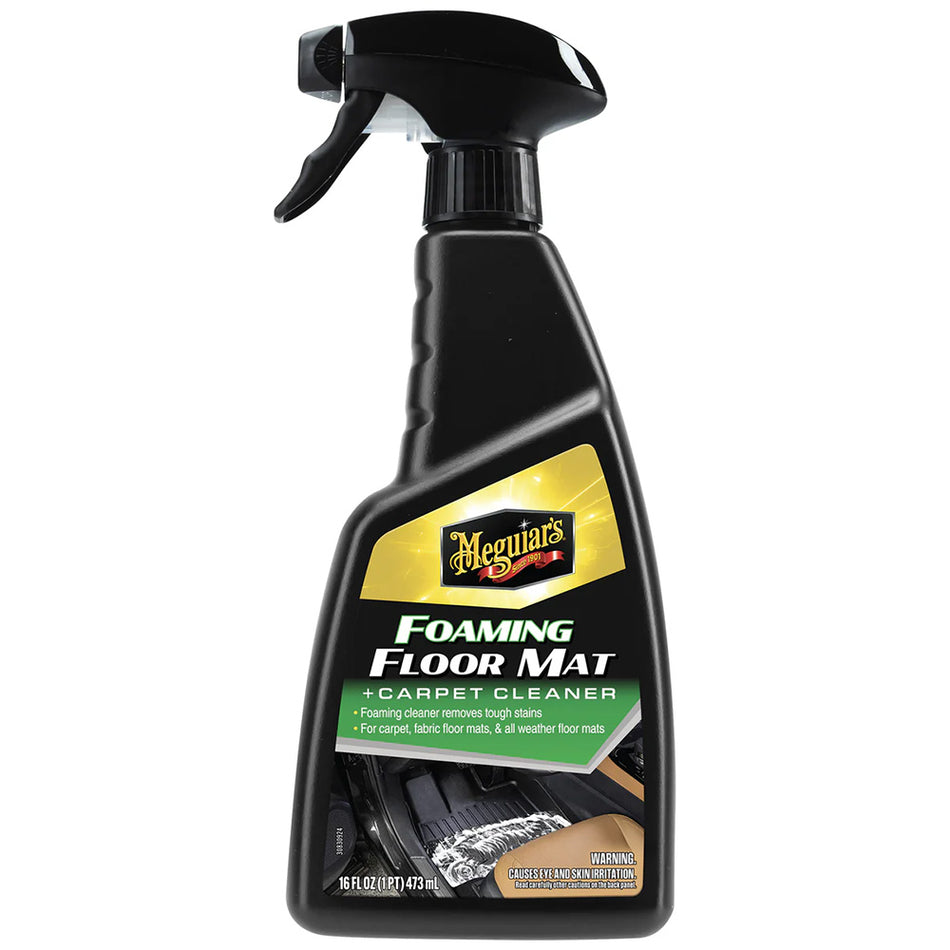 Meguiar's Foaming Floor Mat + Carpet Cleaner - 16oz [G262816]