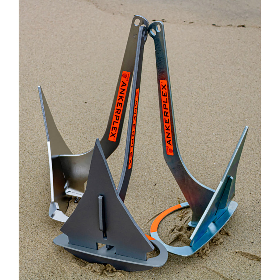 Ankerplex Aluminum Anchor 4.5kg f/Boats to 33' [AP11AL]