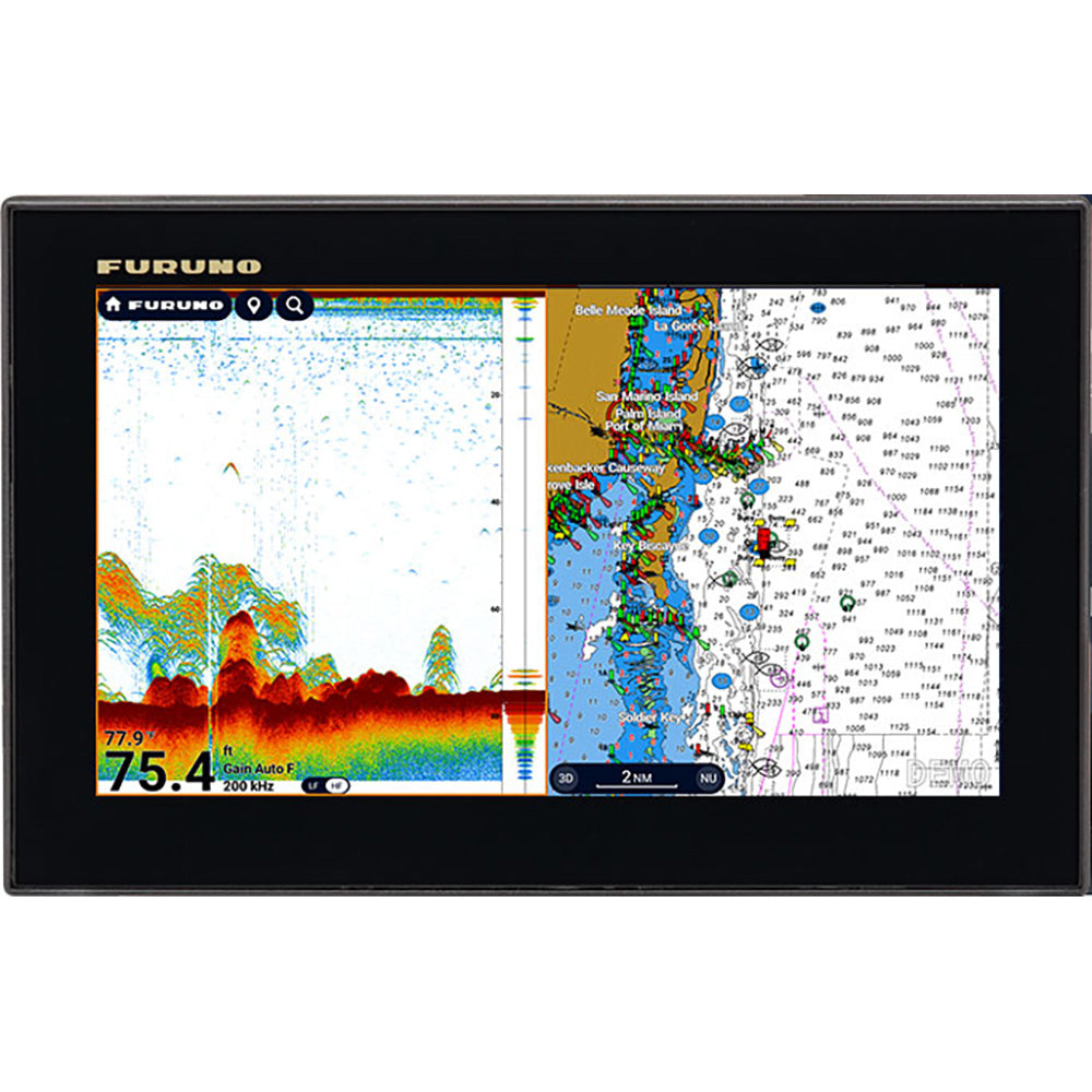 Furuno TZT9E Multi-Function Display Fishfinder/Chartplotter [TZT9E