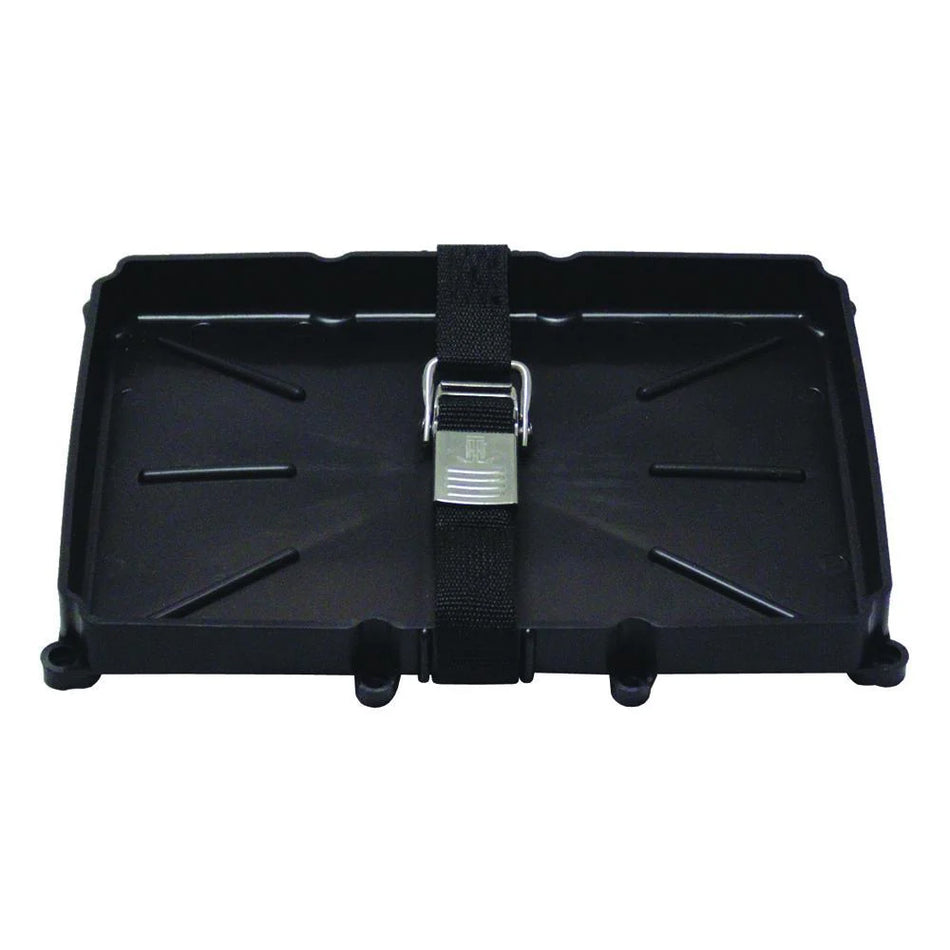 T-H Marine 24 Series Battery Holder Tray w/Stainless Buckled Strap [NBH-24-SSC-DP]