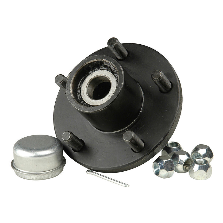 C.E. Smith Hub Kit 5x4 1/2", 1" Straight Spindle 1.25" [13216]