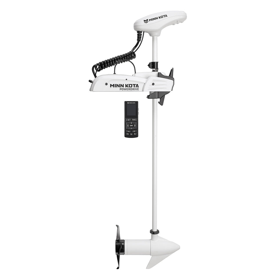 Minn Kota Riptide PowerDrive 55/WR Trolling Motor, 12V, 55lb Thrust, 54" Shaft, Wireless Remote [1363545]