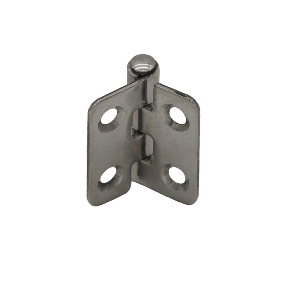 STAMPED HINGE 316 STAINLESS STEEL POLISH BACK 1 1/2 " X 1 1/2 "