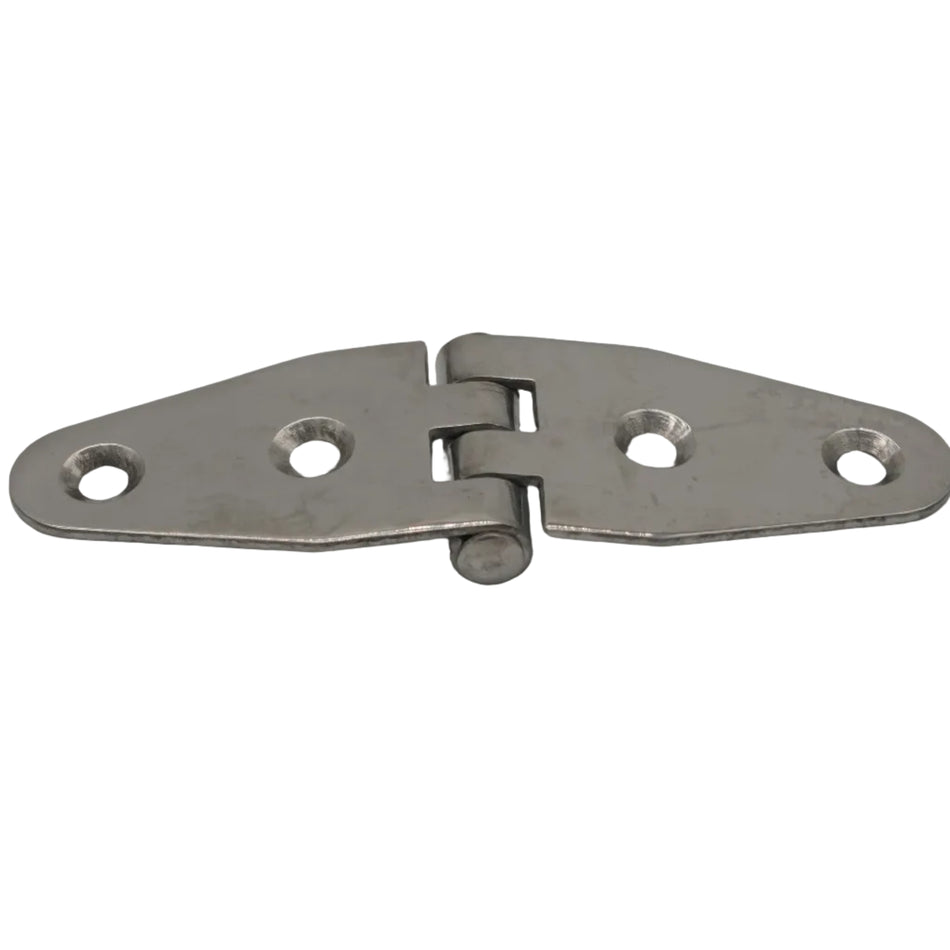 STAMPED HINGE 316 STAINLESS STEEL POLISH BACK 2 1/8 " X 4 "