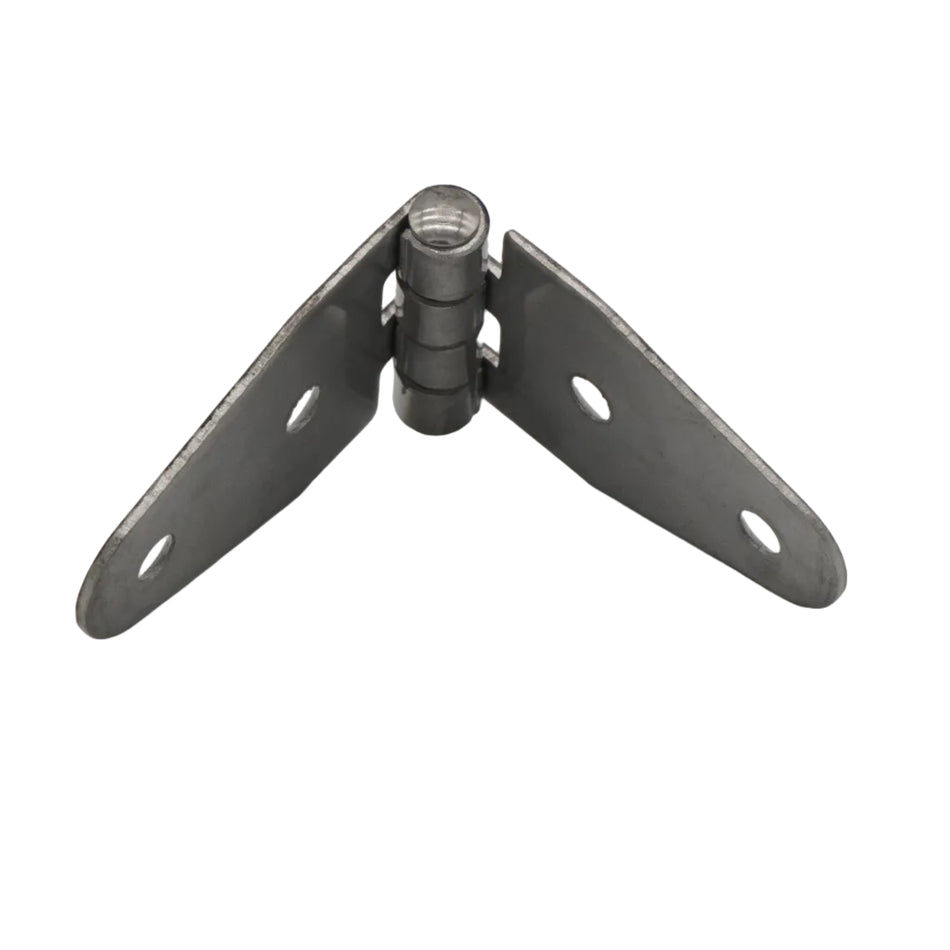 STAMPED HINGE 316 STAINLESS STEEL POLISH BACK 2 1/8 " X 4 "