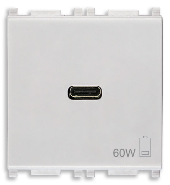 PLANA: USB-C 60W CHARGER SILVER