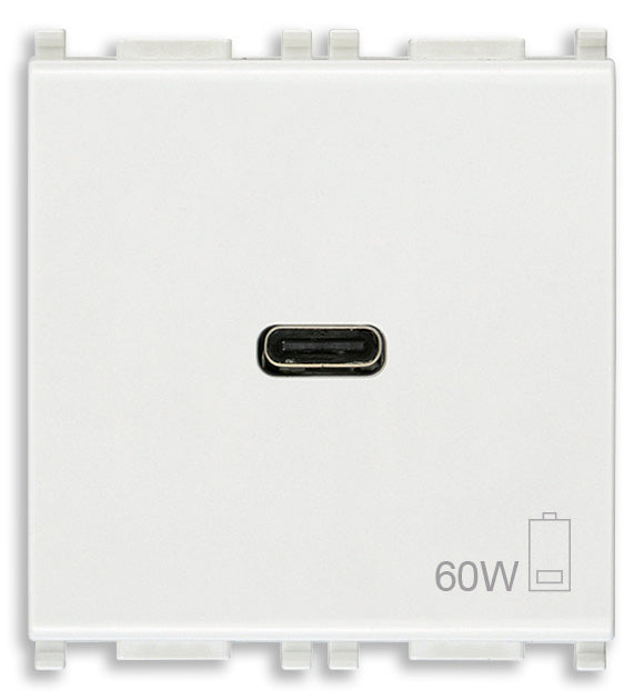 PLANA: USB-C 60W CHARGER WHITE