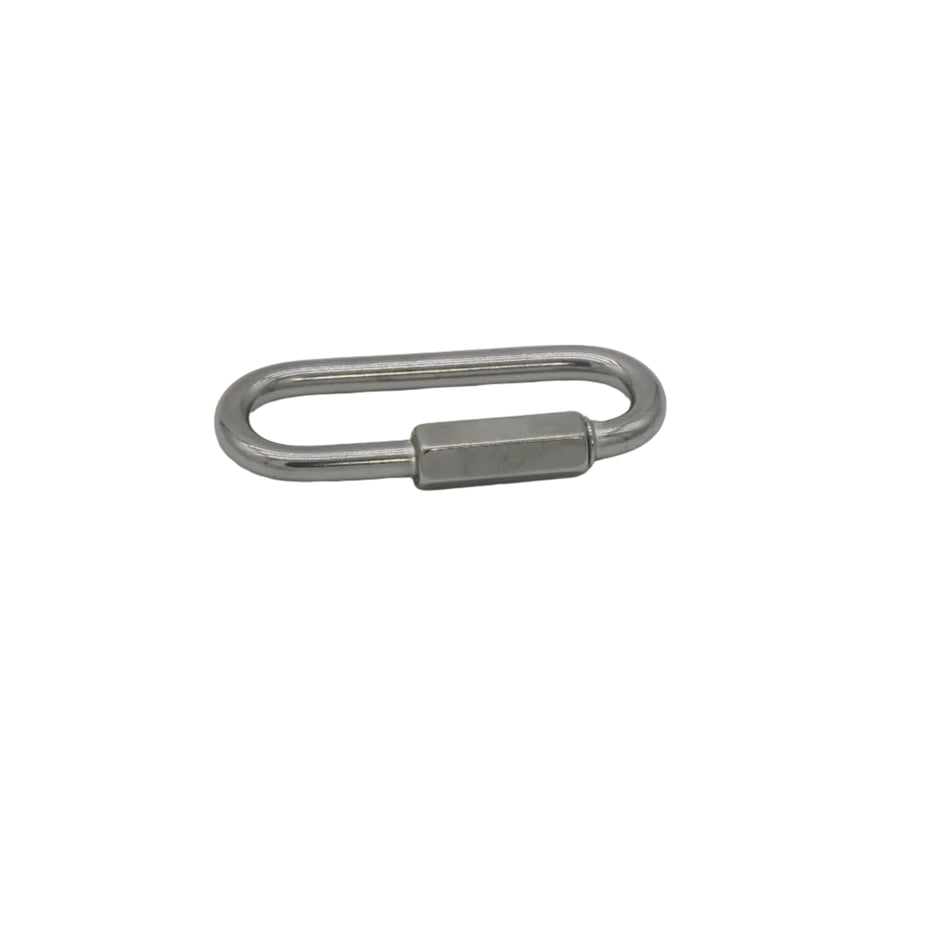 CAPTAIN'S LOCKER MARINE 1/4” QUICK LINK LARGE MOUTH 316 STAINLESS STEEL 1702-0106