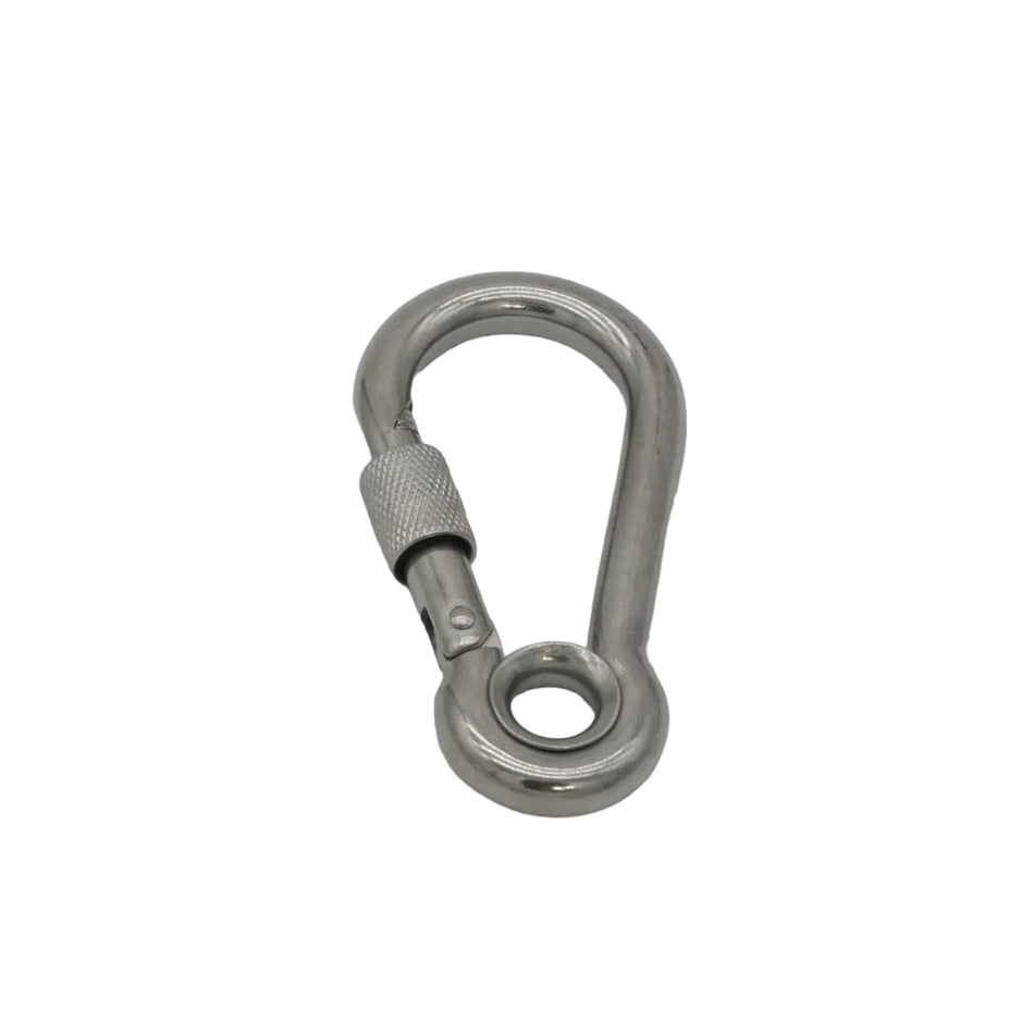 2 3/4 "  SALT RESISTANT SNAP HOOK WITH EYE 316 STAINLESS STEEL 2604-0107