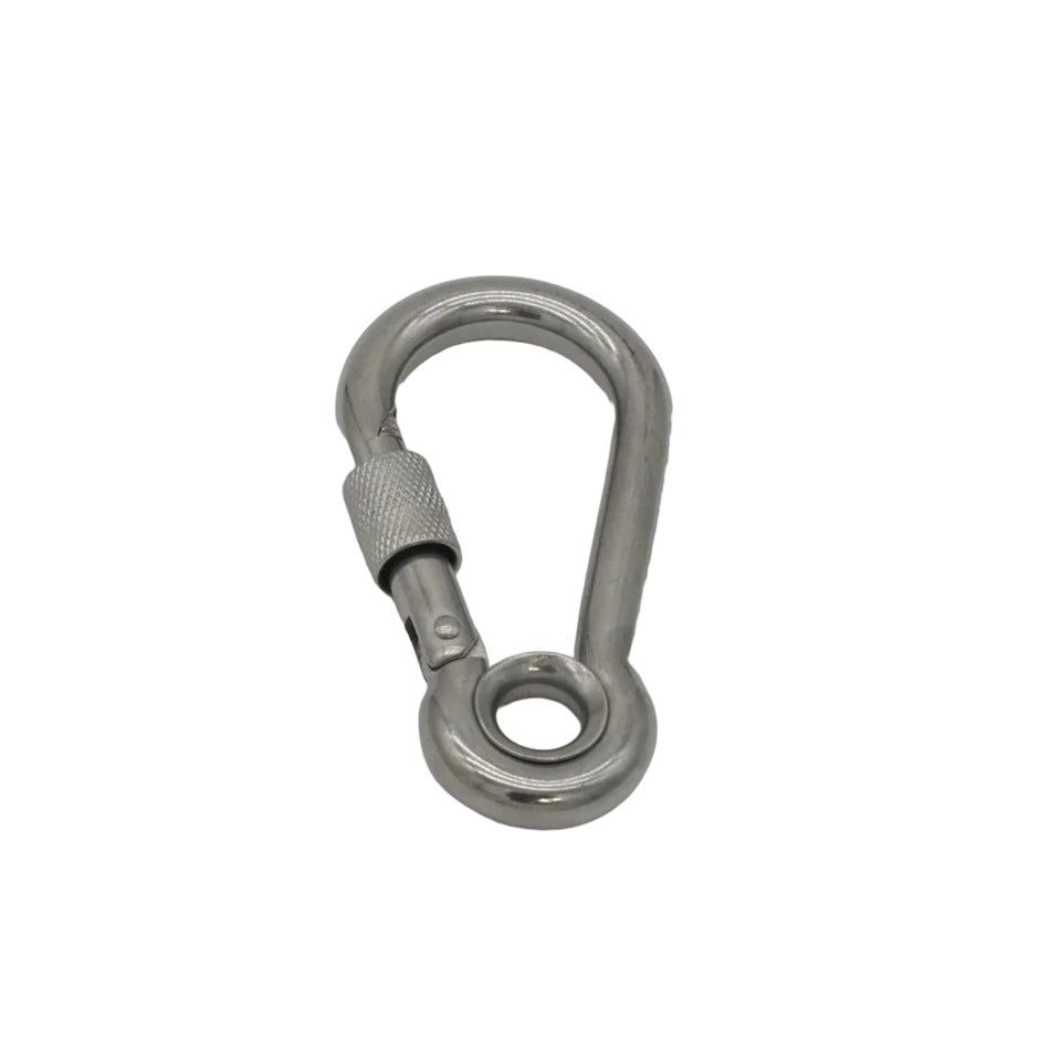 2 3/4 "  SALT RESISTANT SNAP HOOK WITH EYE 316 STAINLESS STEEL 2604-0107