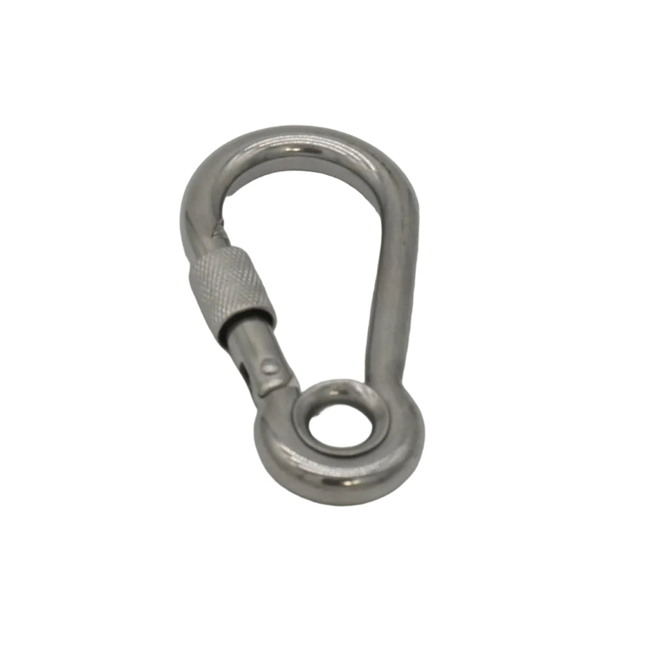 4 3/4 " SALT RESISTANT SNAP HOOK WITH EYE 316 STAINLESS STEEL 2604-0111