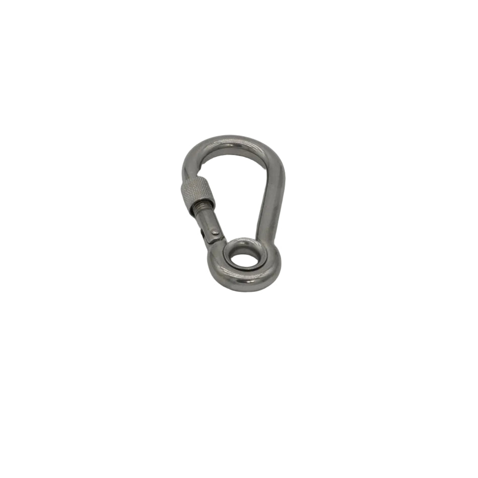 3 1/8 "  SALT RESISTANT SNAP HOOK WITH EYE 316 STAINLESS STEEL 2604-0108