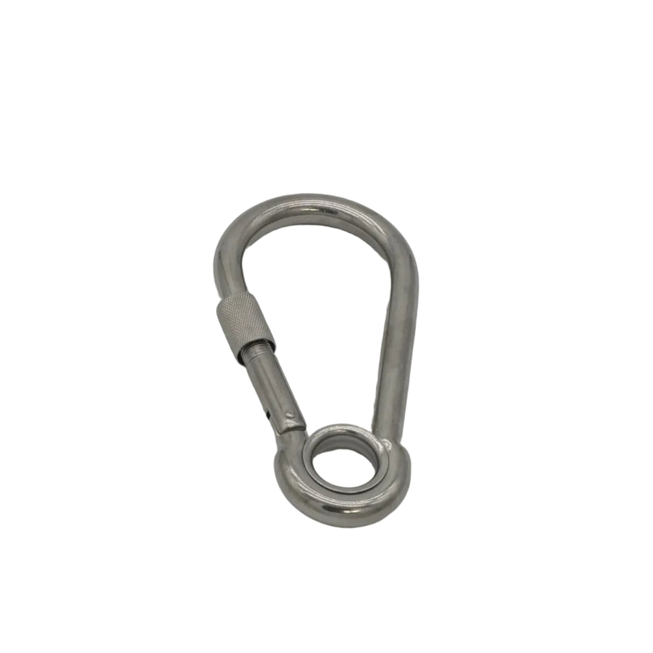 7 1/16 " SALT RESISTANT SNAP HOOK WITH EYE 316 STAINLESS STEEL 2604-0114