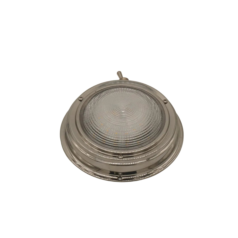 SS DOME LIGHT 4 " 3 POS.