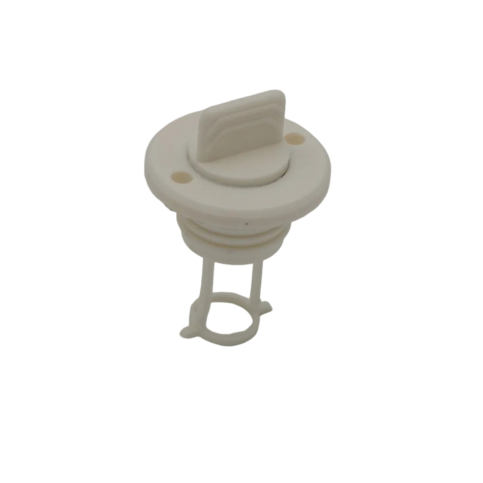NYLON DRAIN PLUG WHITE 1 "