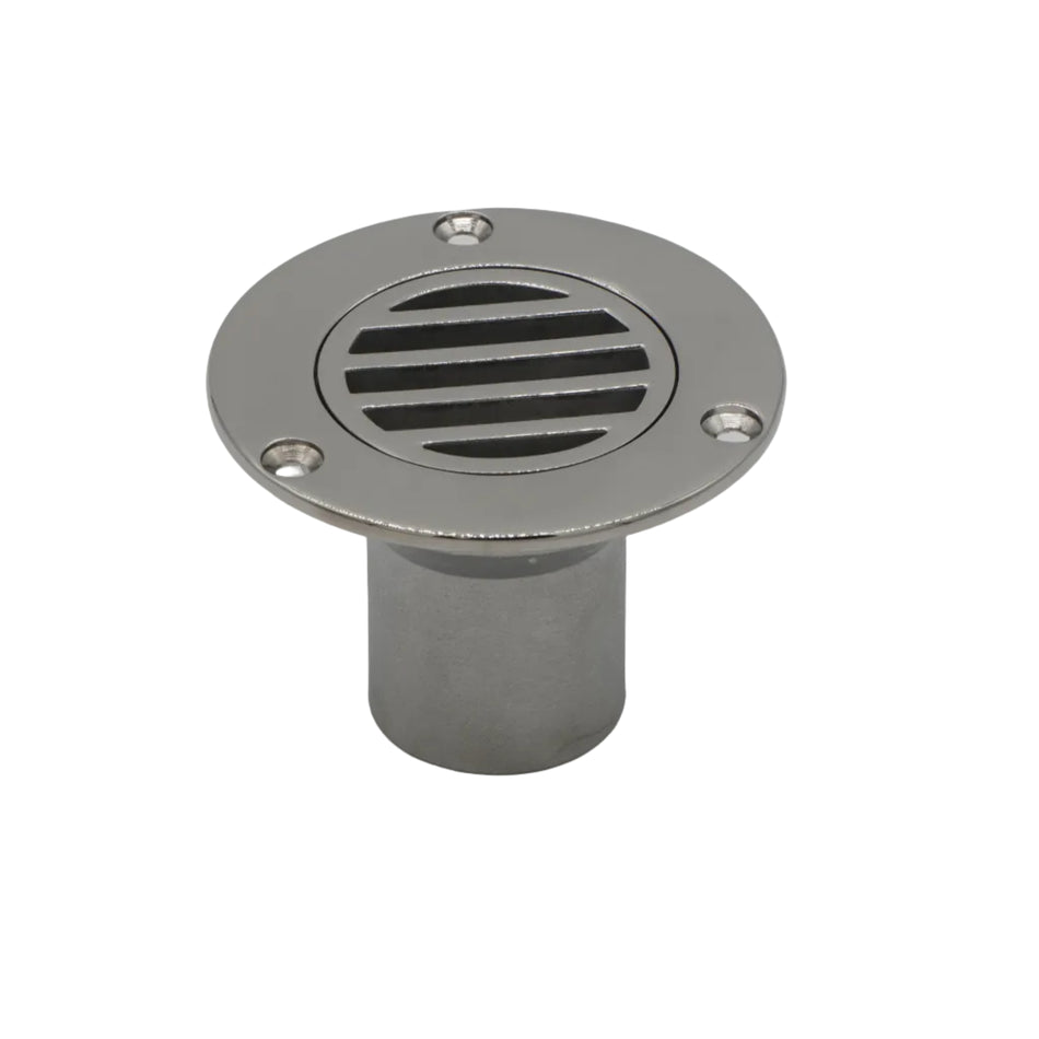 STRAIGHT COCKPIT DRAIN 1 1/2 " 316 STAINLESS STEEL 3411-1220