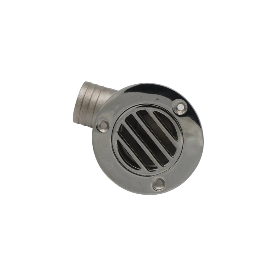 90° COCKPIT DRAIN 1 1/4 " 316 STAINLESS STEEL 3411-1221