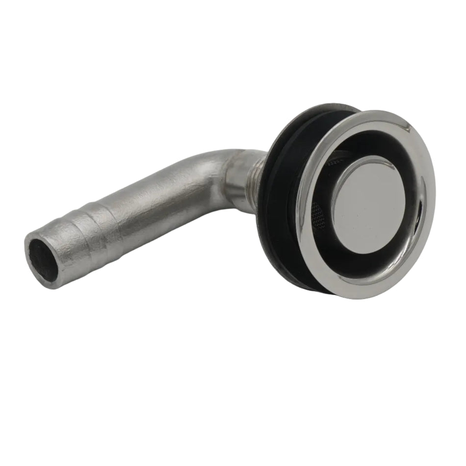 BREATHER RECESSED 316 SS 90DEG 5/8 " HOSE