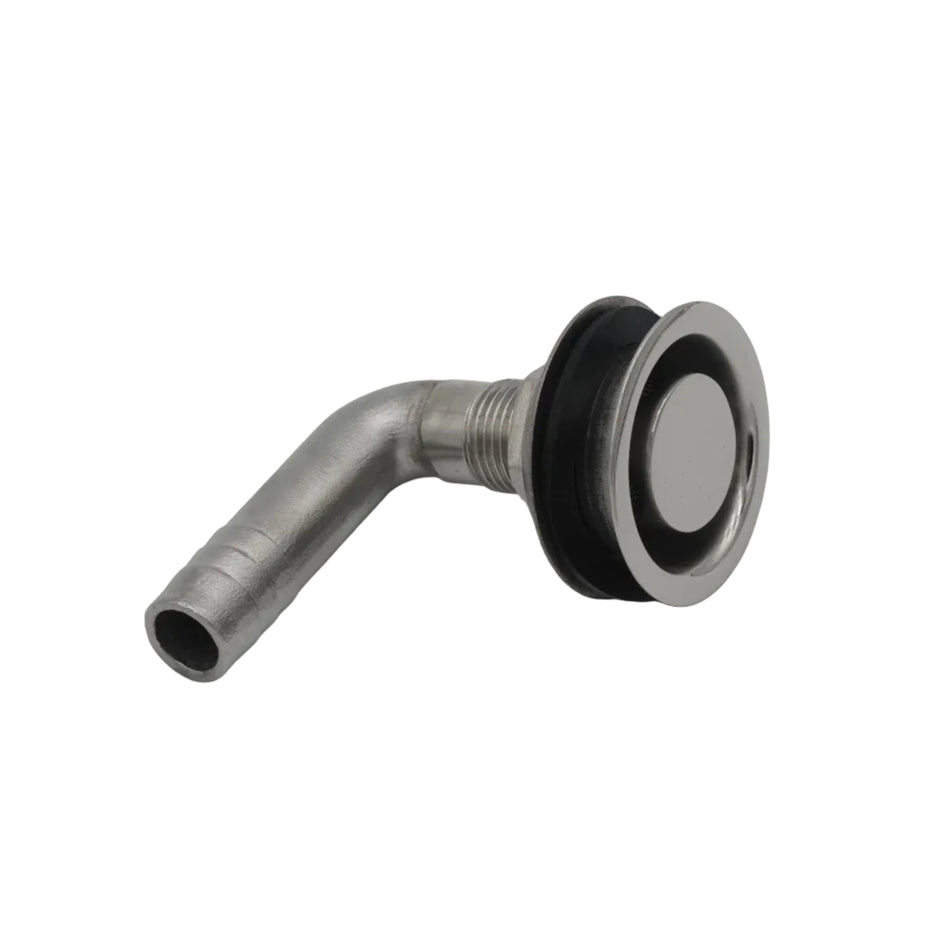 BREATHER RECESSED 316 SS 90DEG 5/8 " HOSE