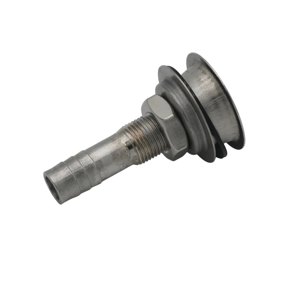 BREATHER RECESSED 316 SS STRAIGHT 5/8 " HOSE