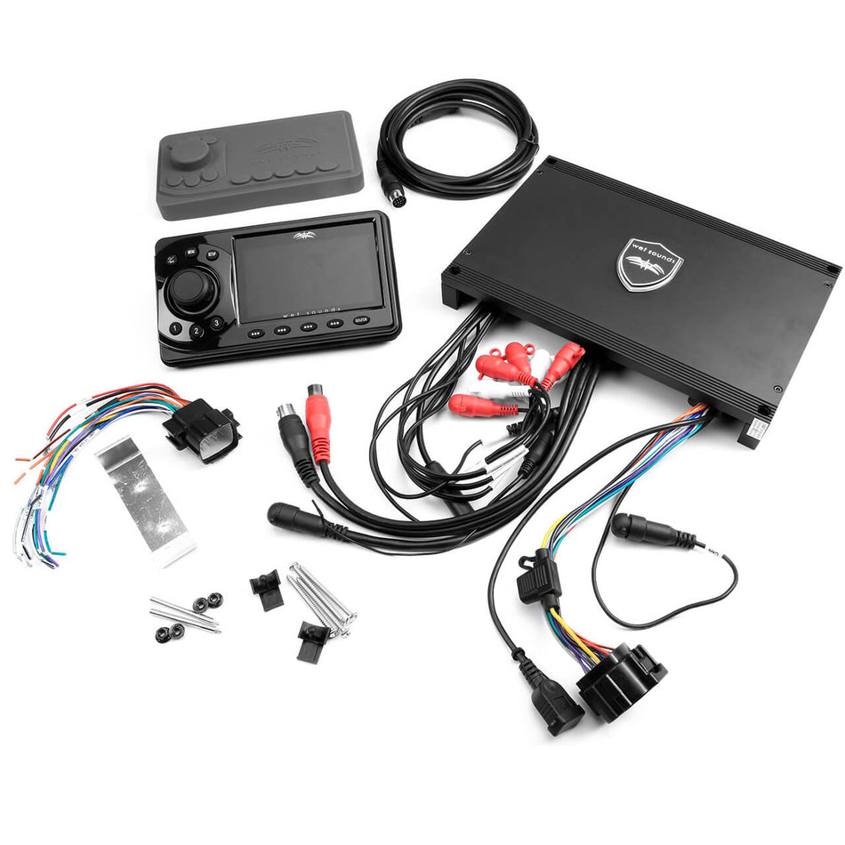 Wet Sounds™ 4 Zone Bluetooth® Marine Media Center | S-MC-1