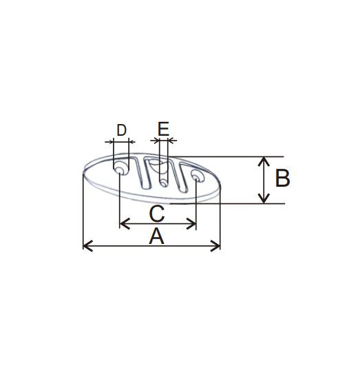 8 FOLDING CLEAT POLISHED 316 STAINLESS STEEL  0623-1071