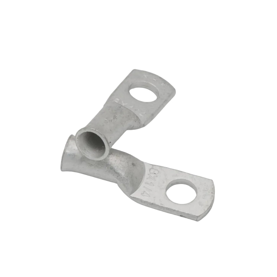 8G CABLE HD MARINE BATTERY LUG STUD SIZE 1/4 | 2-PACK