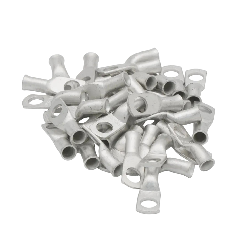 8G CABLE HD MARINE BATTERY LUG STUD SIZE 3/8 | 25-PACK