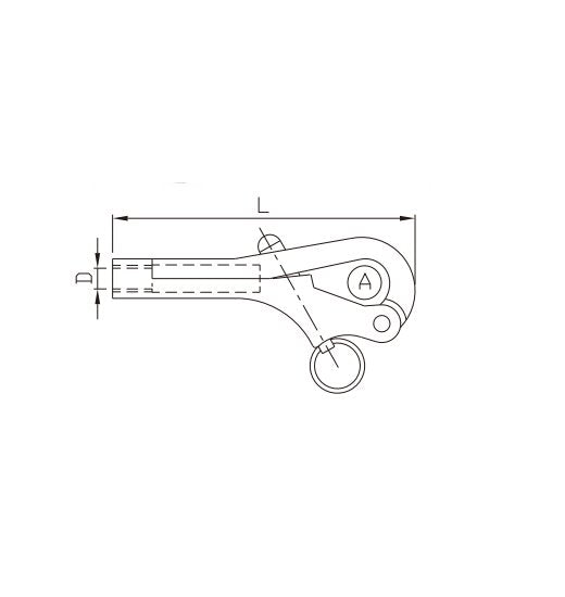 PELICAN HOOK - MARINE GRADE 316 STAINLESS STEEL 6MM LIFELINE QUICK RELEASE FITTING [0304-0106]