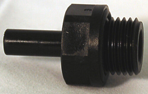STEM FITTING, 1/4&QUOT; MALE TO 6MM